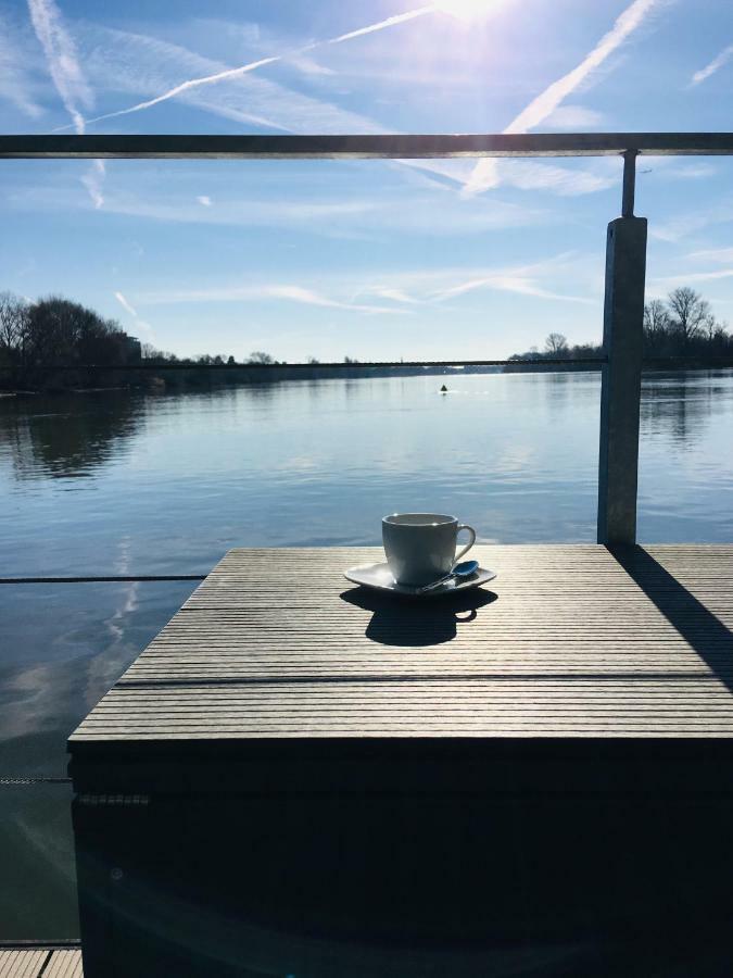Houseboat Villa.Nautica Wiesbaden Exterior foto